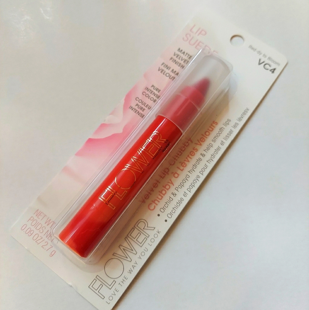 Flower Lip Suede Lip Chubby Red-dy to Bloom